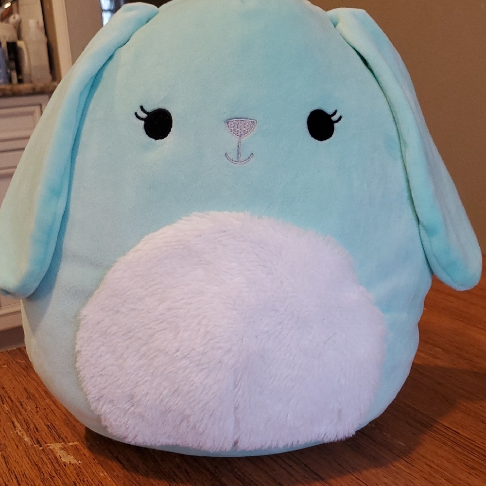 Cute Mint Green Plush Bunny